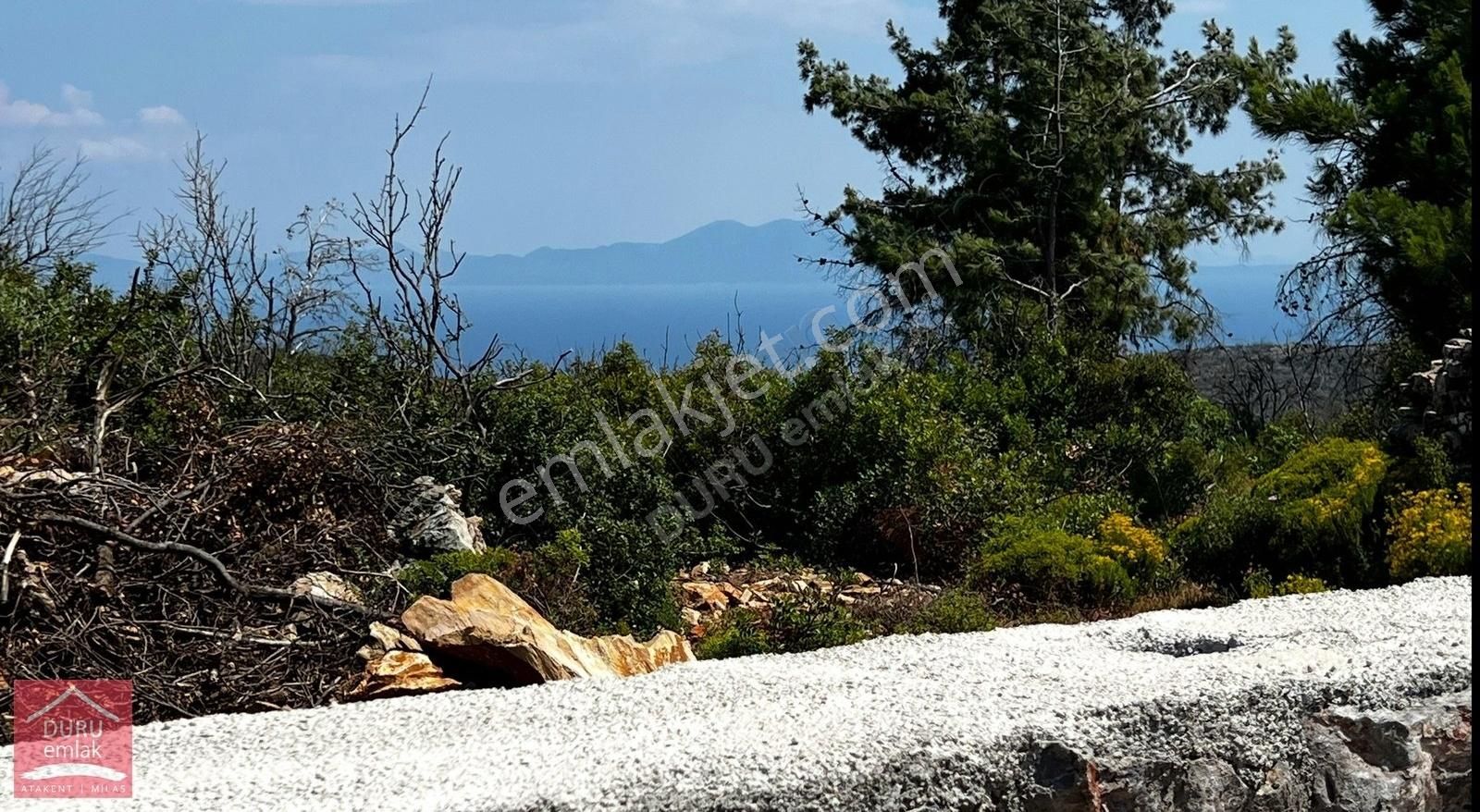 Muğla Bodrum Mazı'da Lebiderya Gökova Körfezi Manzaralı Arazi - Görsel 29