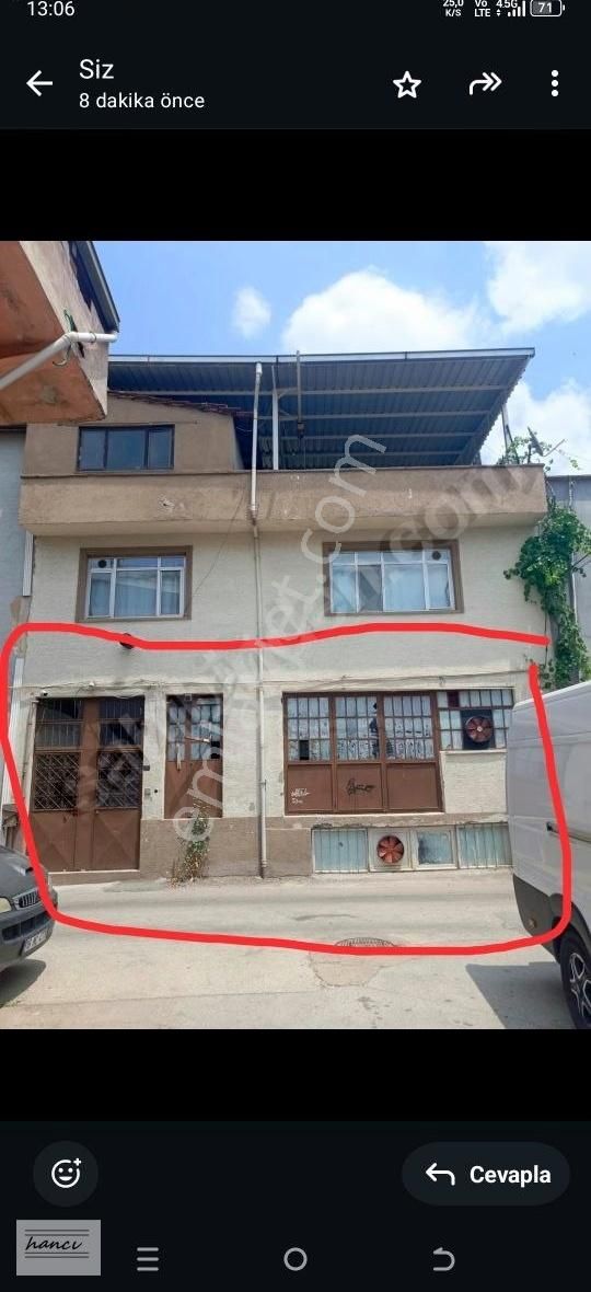 Hancı'dan Ankara Yolu Eski Yabancı Şube Arkası Kiralık İşyeri