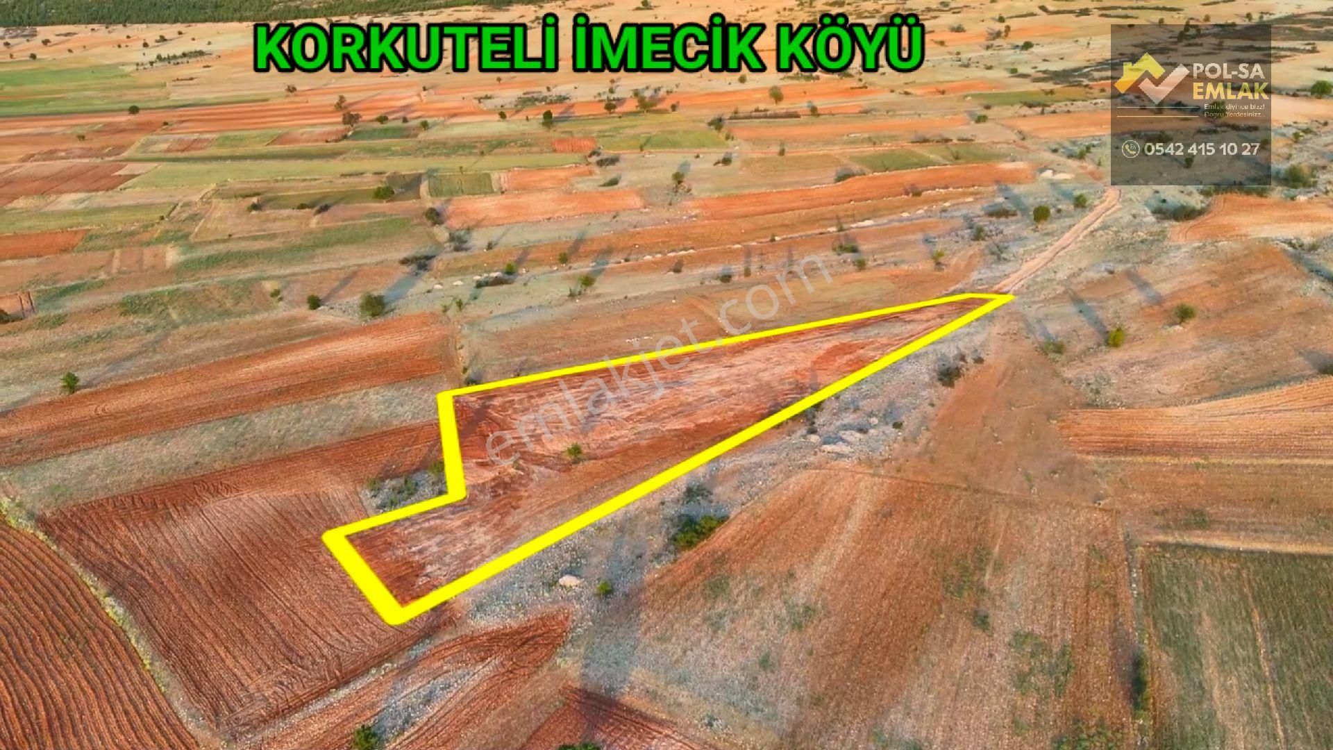 ✅korkuteli✅imecik Köyü ✅satılık 5.128m2 Tarla✅arazi Yolu Var - Görsel 10