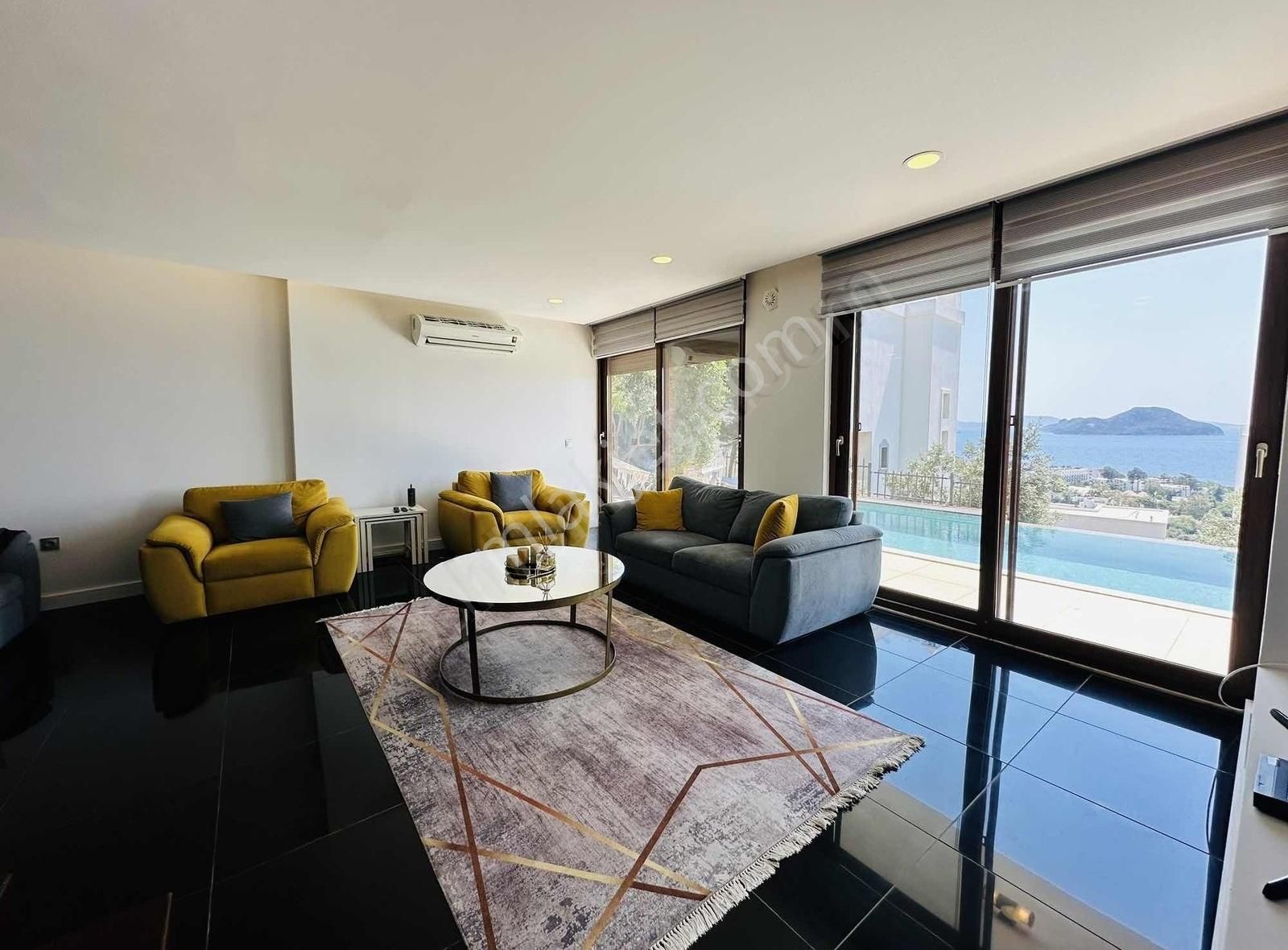 Bodrum Kadıkalesi'nde Kesintisiz Manzaralı Müstakil Villa - Görsel 20