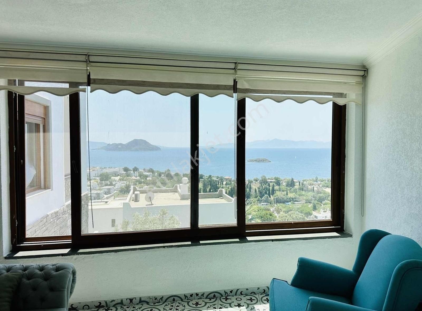 Bodrum Kadıkalesi'nde Kesintisiz Manzaralı Müstakil Villa - Görsel 12