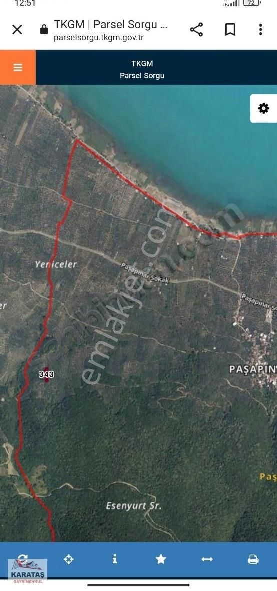 Orhangazi Paşapınar Köyünde Göl Manzaralı Kupon Arazi - Görsel 8