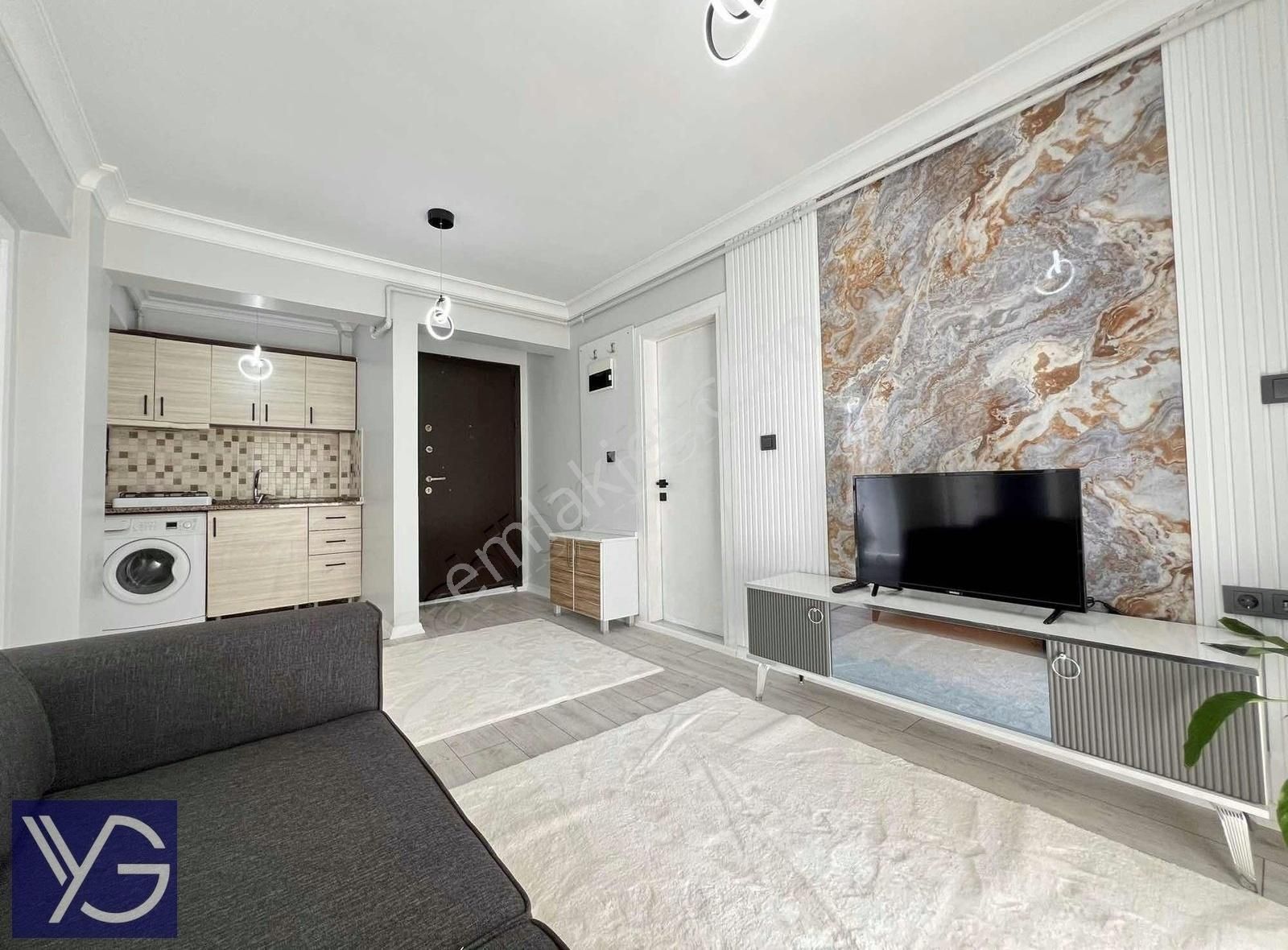 Yamaner'den 2+1 Merkezi Konumda Eşyalı Daire