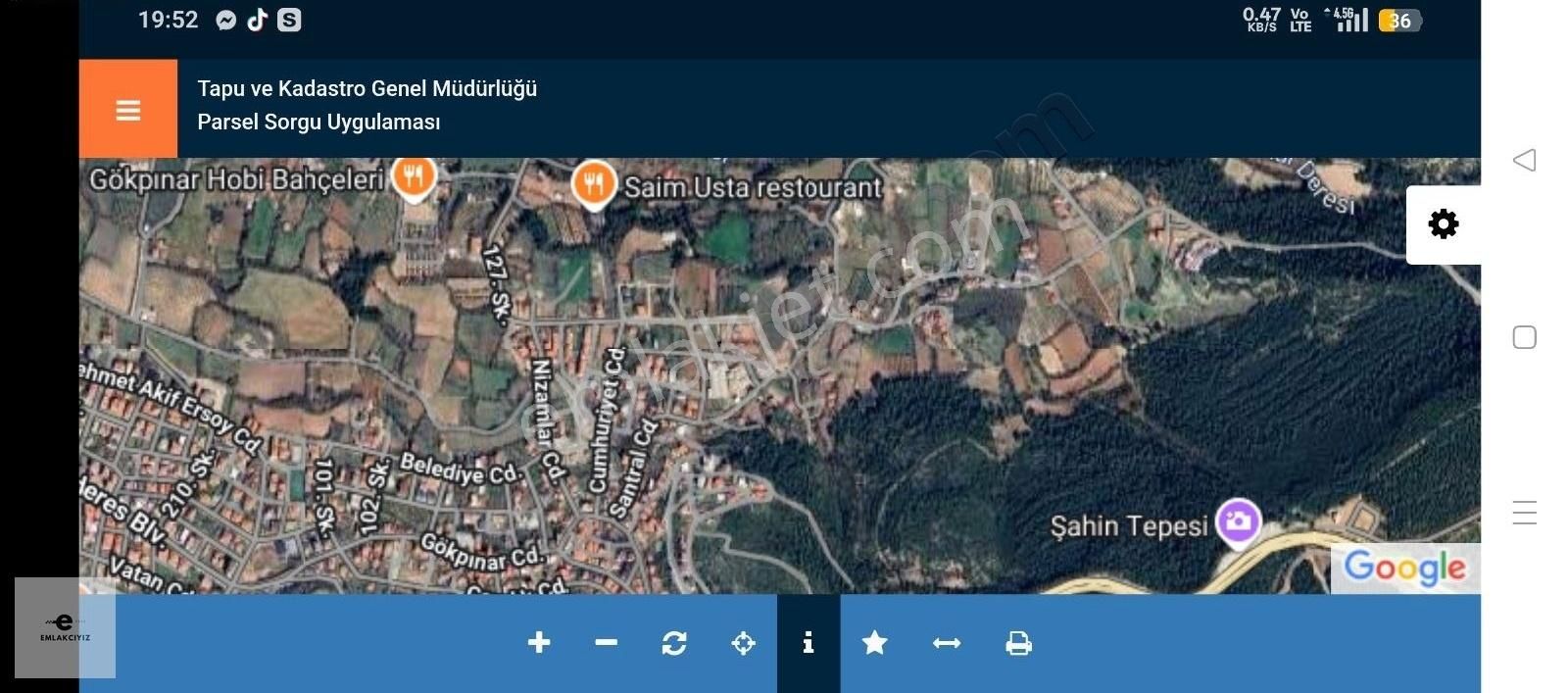 Tekkeköy Mahallesi İmarın Dibinde Satılık Fırsat Tarla.