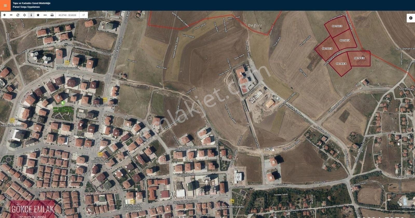 Gökçe Emlak'tan Saray'da Okullara Yakın Site İmarlı Satılık Arsa