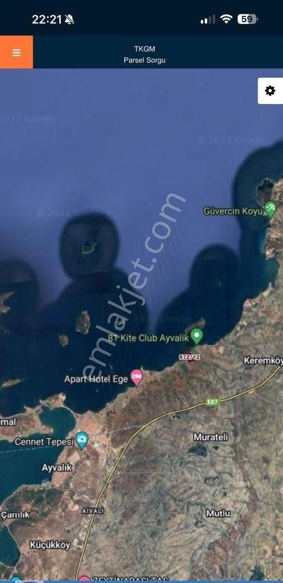 Ayvalık’ta Denize Sıfır Zeytinlik Parselinde 260m2 Fırsat - Görsel 6