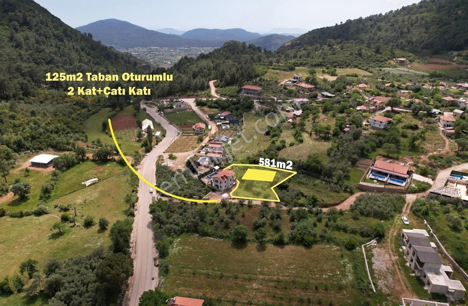 Yeşilüzümlünün Saklı Köyü -kızılbel'de-581m2 Köy-içi İmarlı Arsa