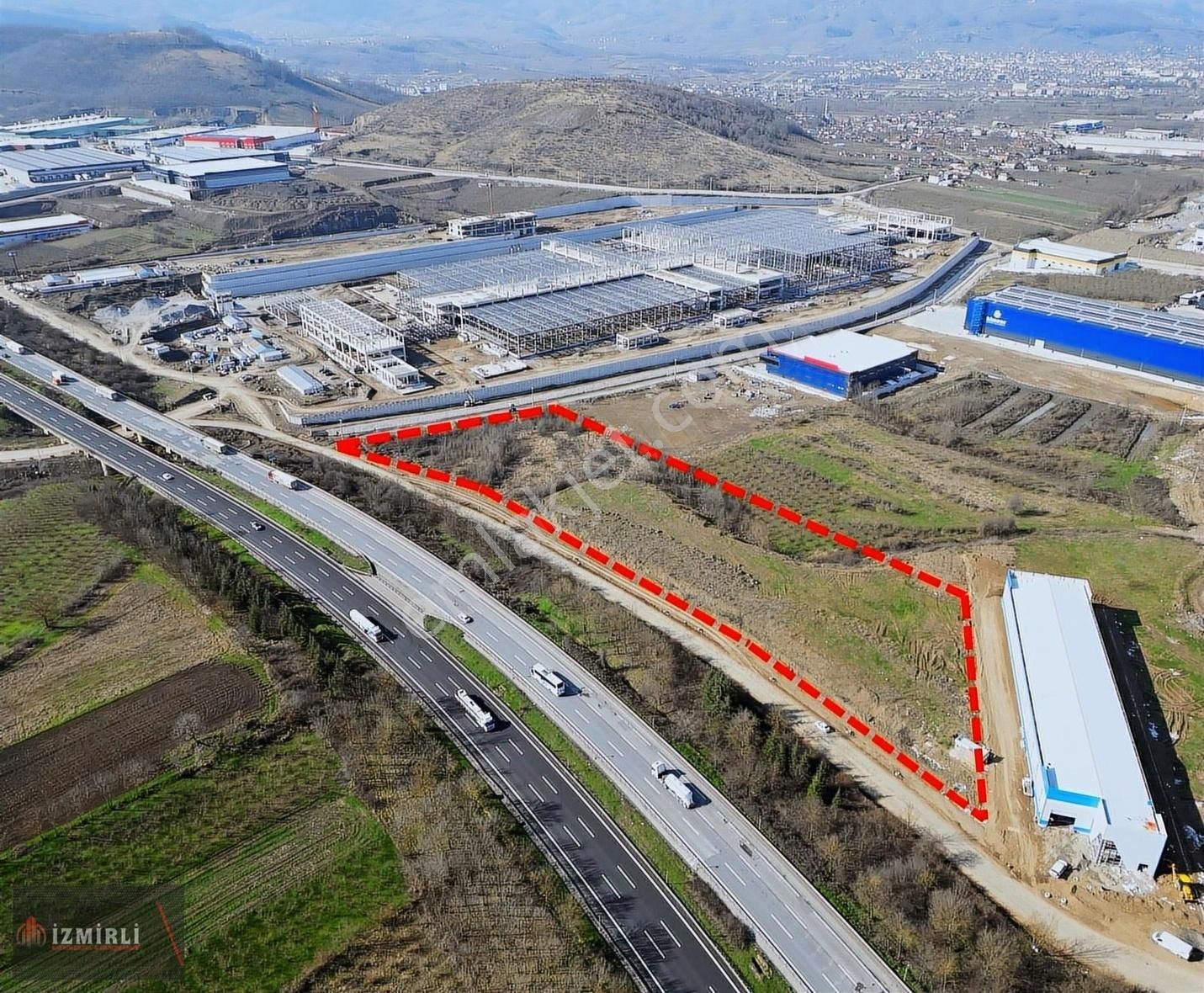 Gümüşova Osb İçersinde 26812m2 %70 Y H Max Serbest Sanayi İmarlı