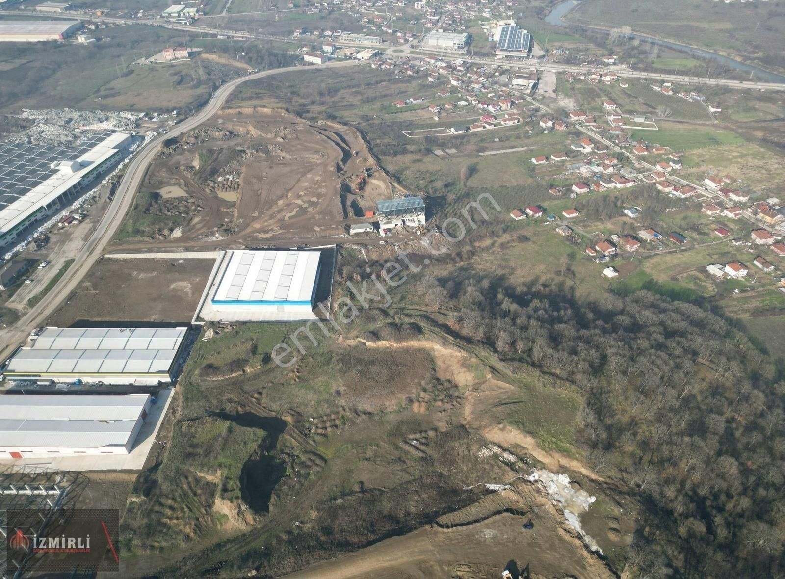 Gümüşova Osb Bölgesin De 15844m2 Satılık Sanayi İmarlı Arsa
