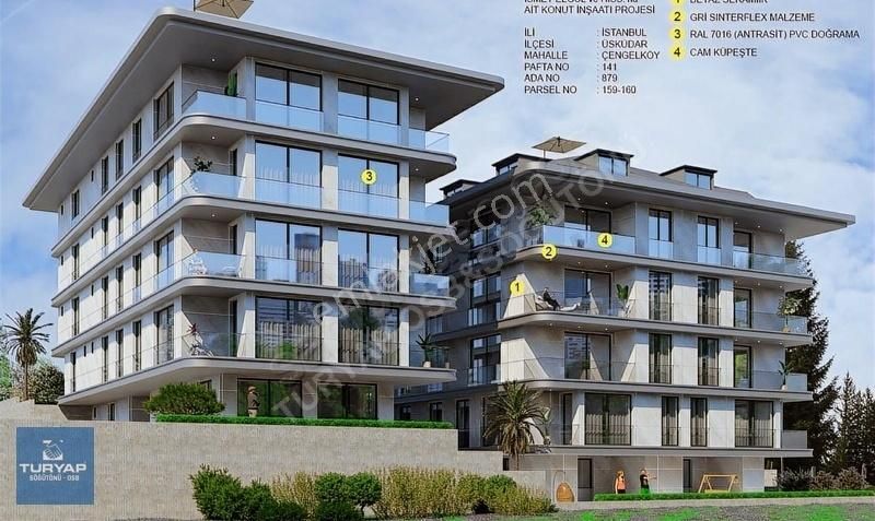 Turyap'tan Çengelköy'de Boğaz Manzaralı Satılık Lüks 5+2 Daire