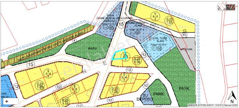 Century 21 Vizyon'dan Kütahya Alayunt Mah. 4 Kat İmarlı Satılık Arsa - Görsel 22