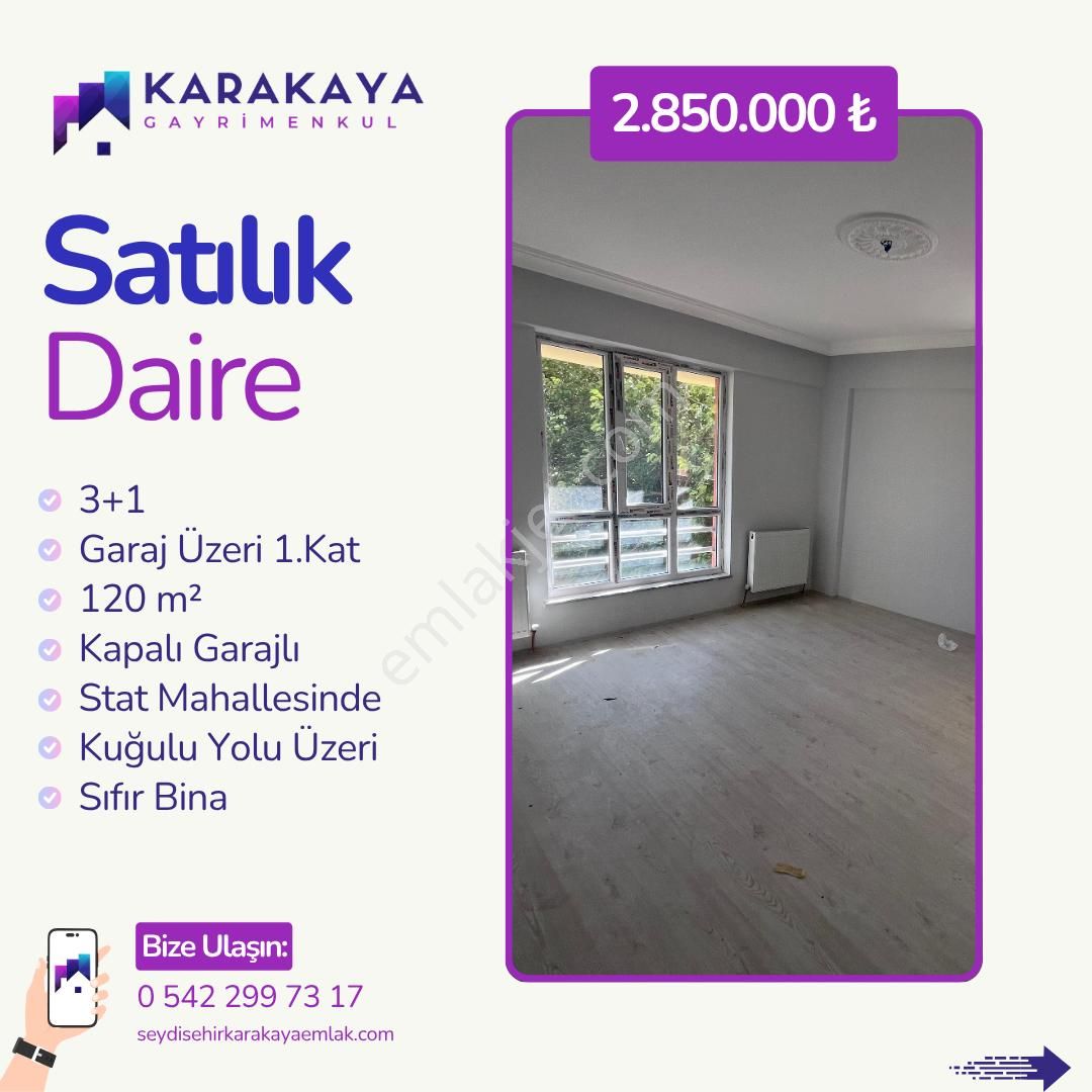 3+1 Sıfır Daire Bu Fiyata Yok Kapalı Garajlı 120 M ²