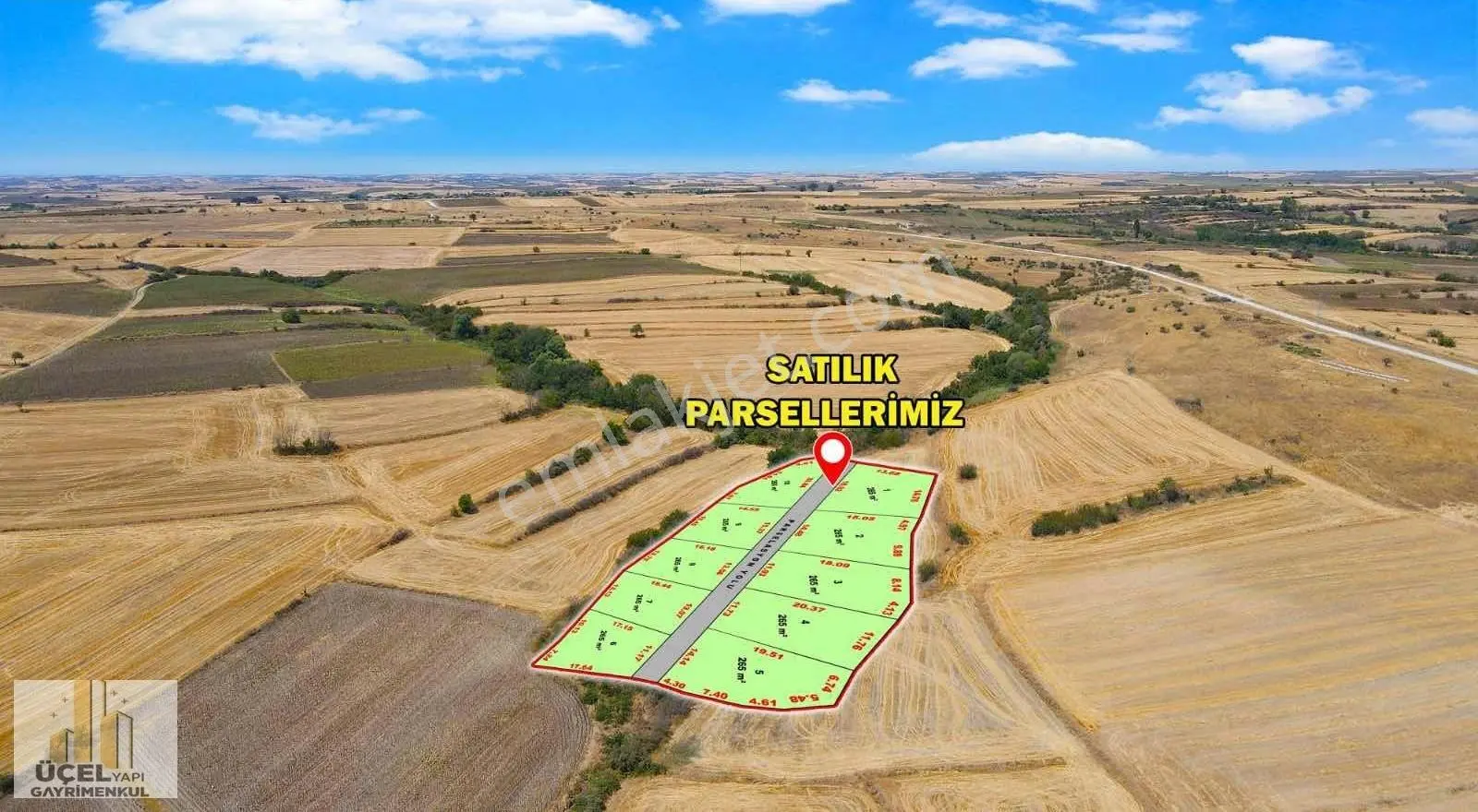 Edirne Naipyusuf Mahallesinde 10-adet 265 M2 Paket Satılık Tarla - Görsel 13