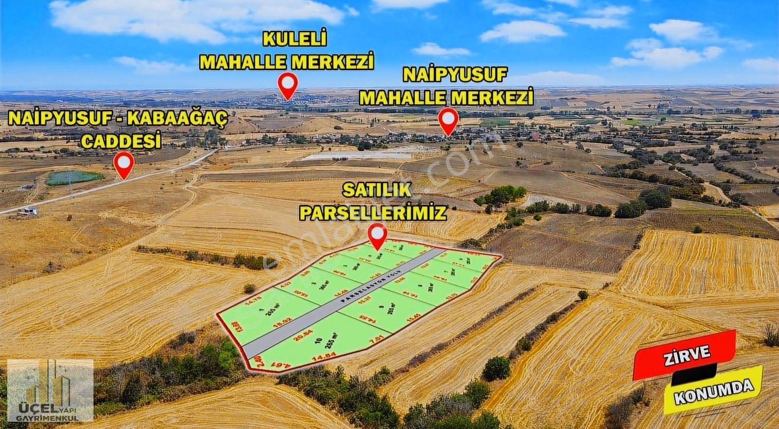 Edirne Naipyusuf Mahallesinde 10-adet 265 M2 Paket Satılık Tarla - Görsel 7