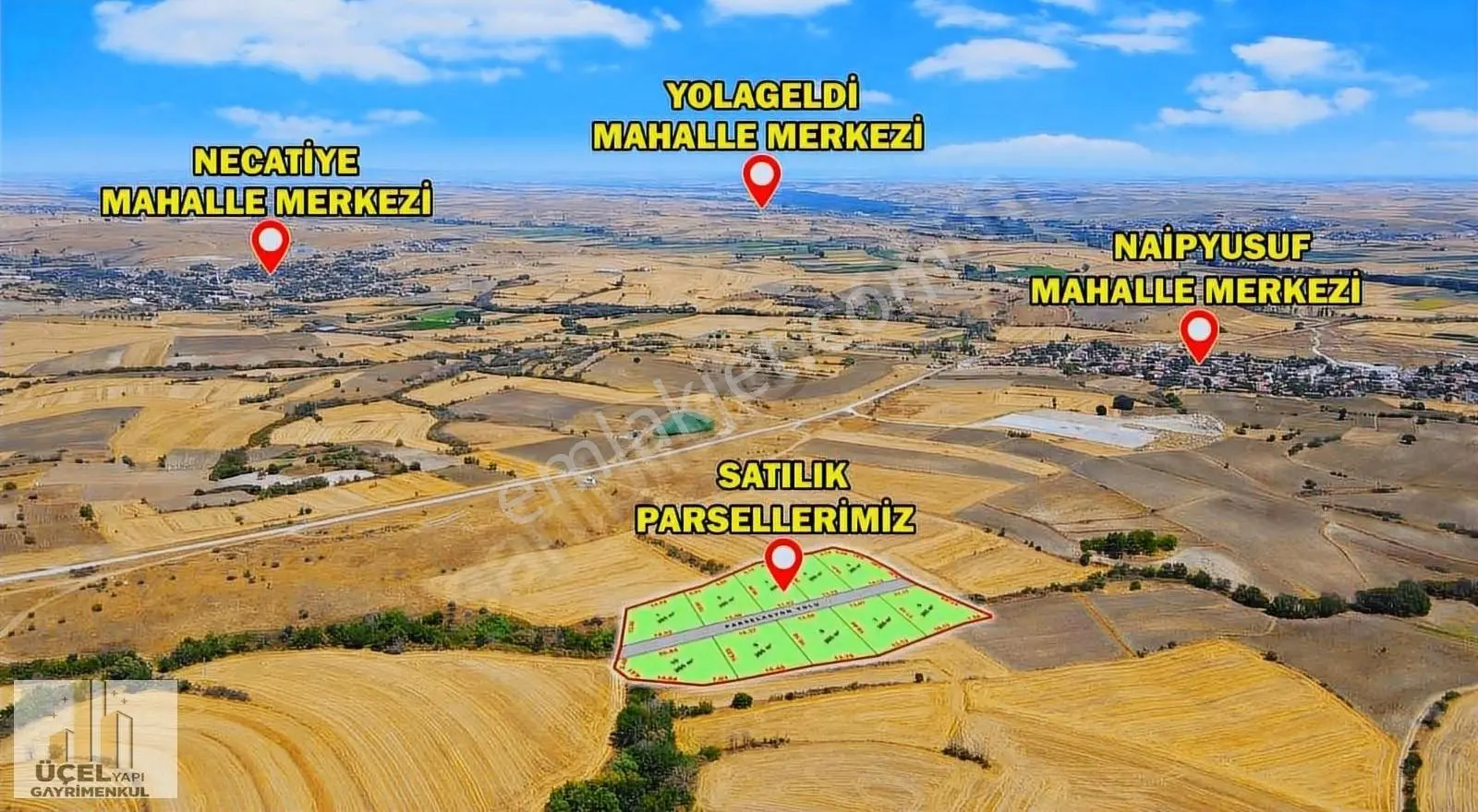Edirne Naipyusuf Mahallesinde 10-adet 265 M2 Paket Satılık Tarla - Görsel 5