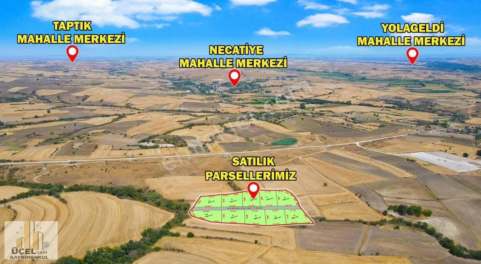 Edirne Naipyusuf Mahallesinde 10-adet 265 M2 Paket Satılık Tarla - Görsel 2