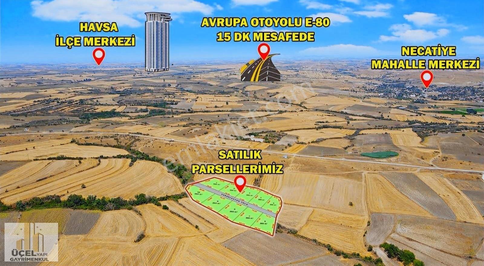 Edirne Naipyusuf Mahallesinde 10-adet 265 M2 Paket Satılık Tarla - Görsel 14