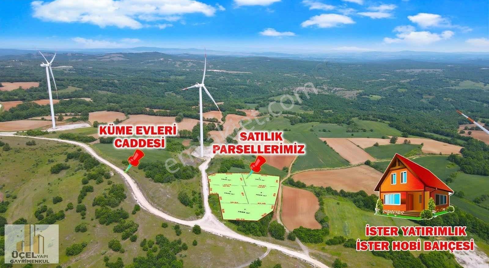 Edirne Vaysal'da 5-adet 1645 M2 Toplu Satılık Yola Cephe Tarla - Görsel 2