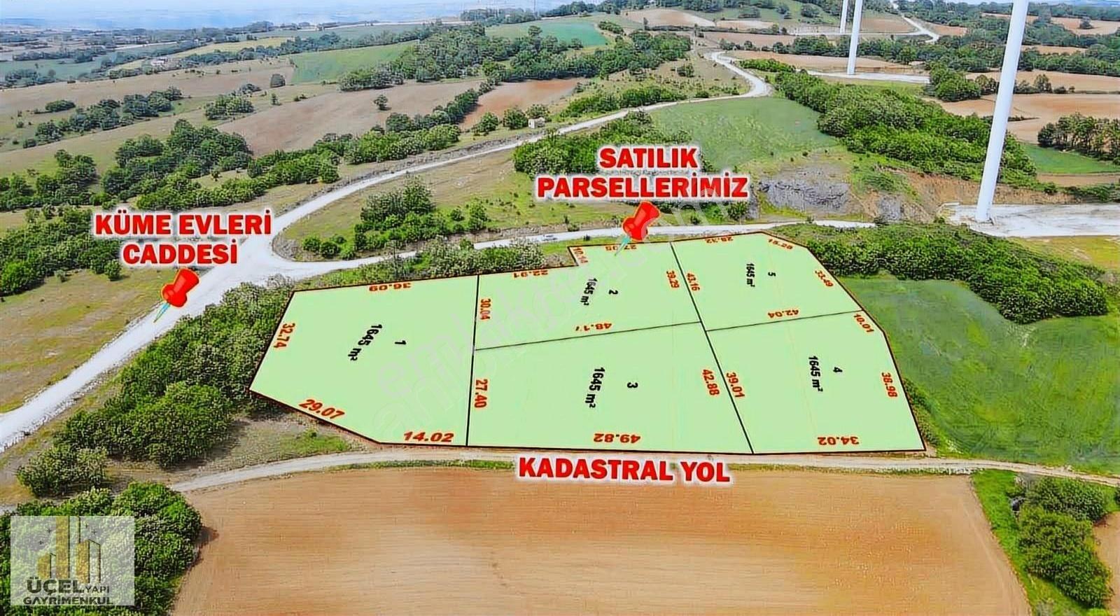 Edirne Vaysal'da 5-adet 1645 M2 Toplu Satılık Yola Cephe Tarla - Görsel 9
