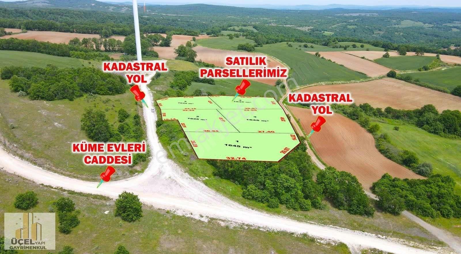 Edirne Vaysal'da 5-adet 1645 M2 Toplu Satılık Yola Cephe Tarla - Görsel 12