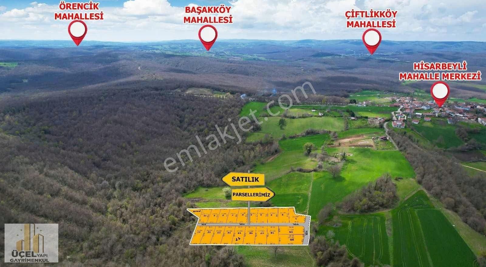 Çatalca Hisarbeyli'de Denize Yakın, 586 M2 Parsellenmiş Tarlamız - Görsel 4