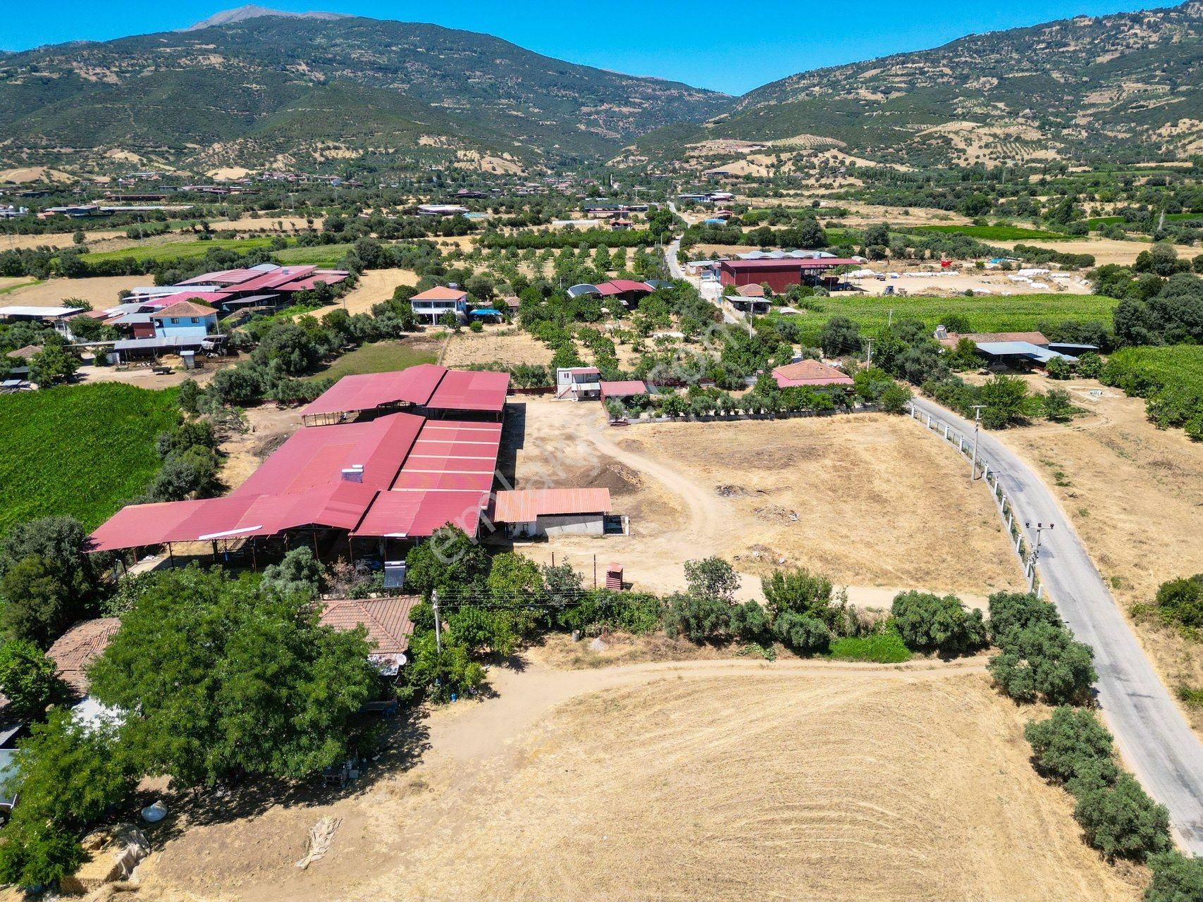 İzmir Kiraz'da 5500 M2 Arsa İçinde 1800 M2 Hazır Büyükbaş Damı - Görsel 7