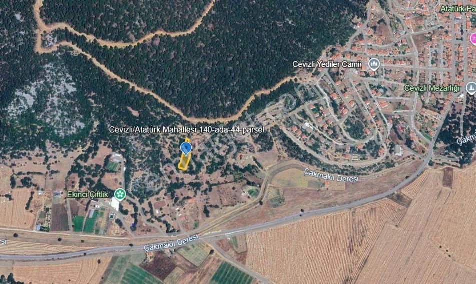 Akseki Cevizli' De Satılık 1406 M2 Tarla - Görsel 2