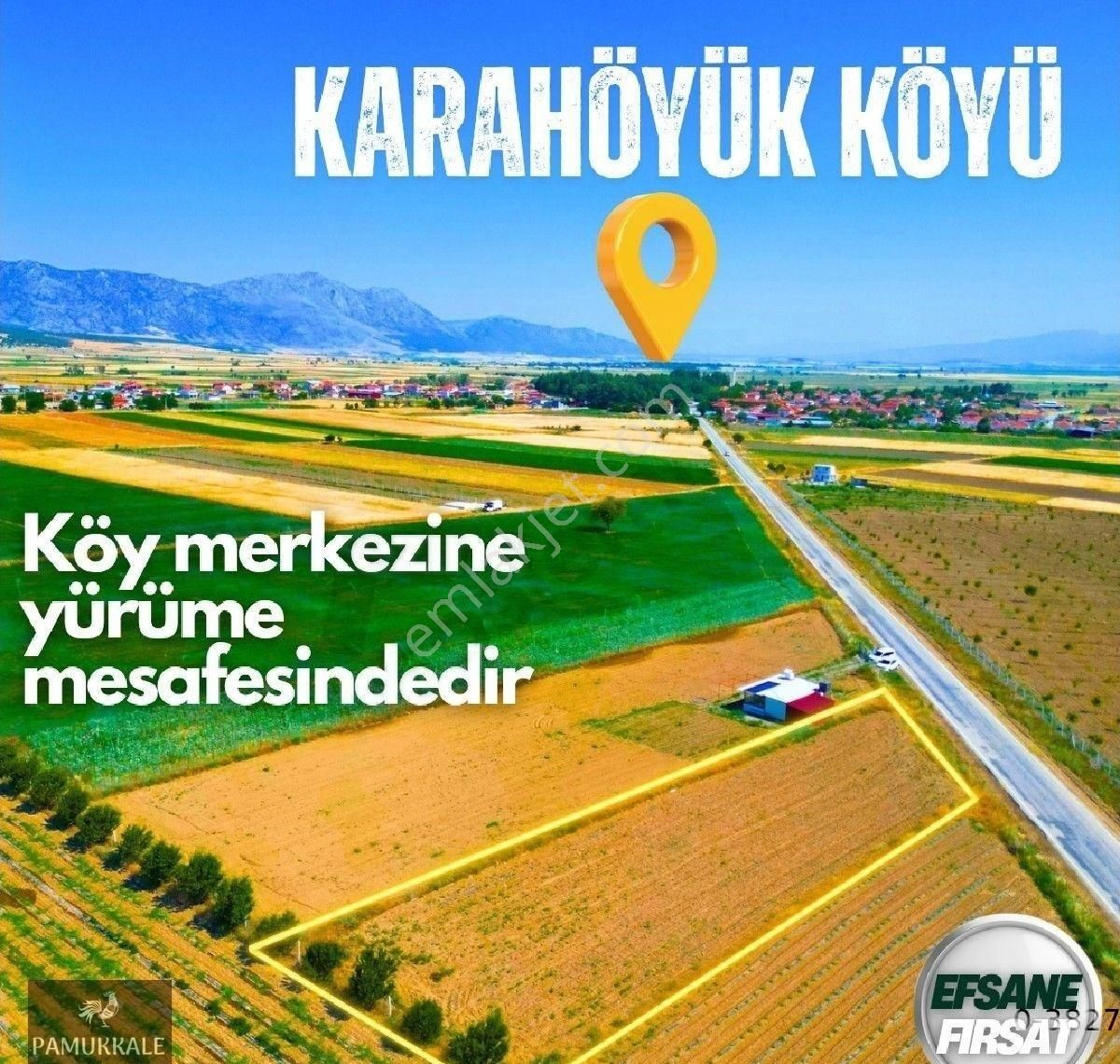 Acıpayam'da Asfalta Sıfır Satılık Fırsat Tarla