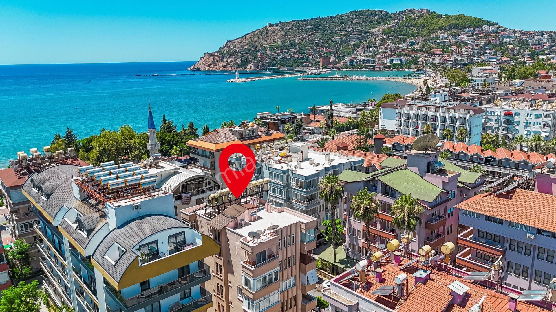 📍 Alanya Merkezinde • Denize 50 Metre • Kale Ve Limana Yürüme Mesafesi