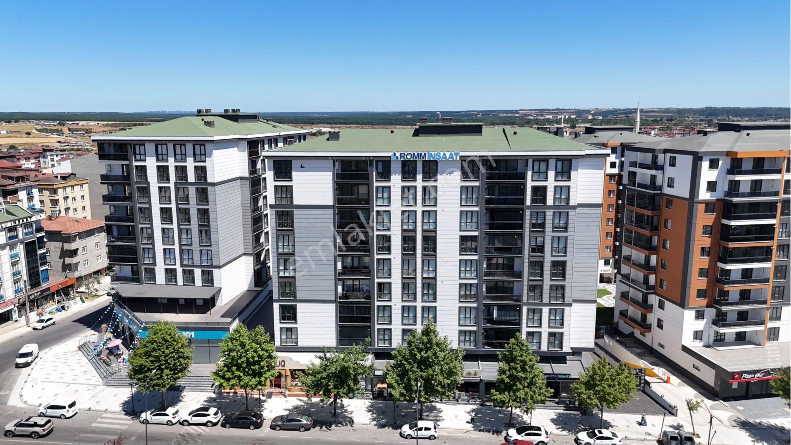 Çerkezköy Narin Caddesi Romm İnşaat’ta 330 M2 Teraslı 3+1 Daire