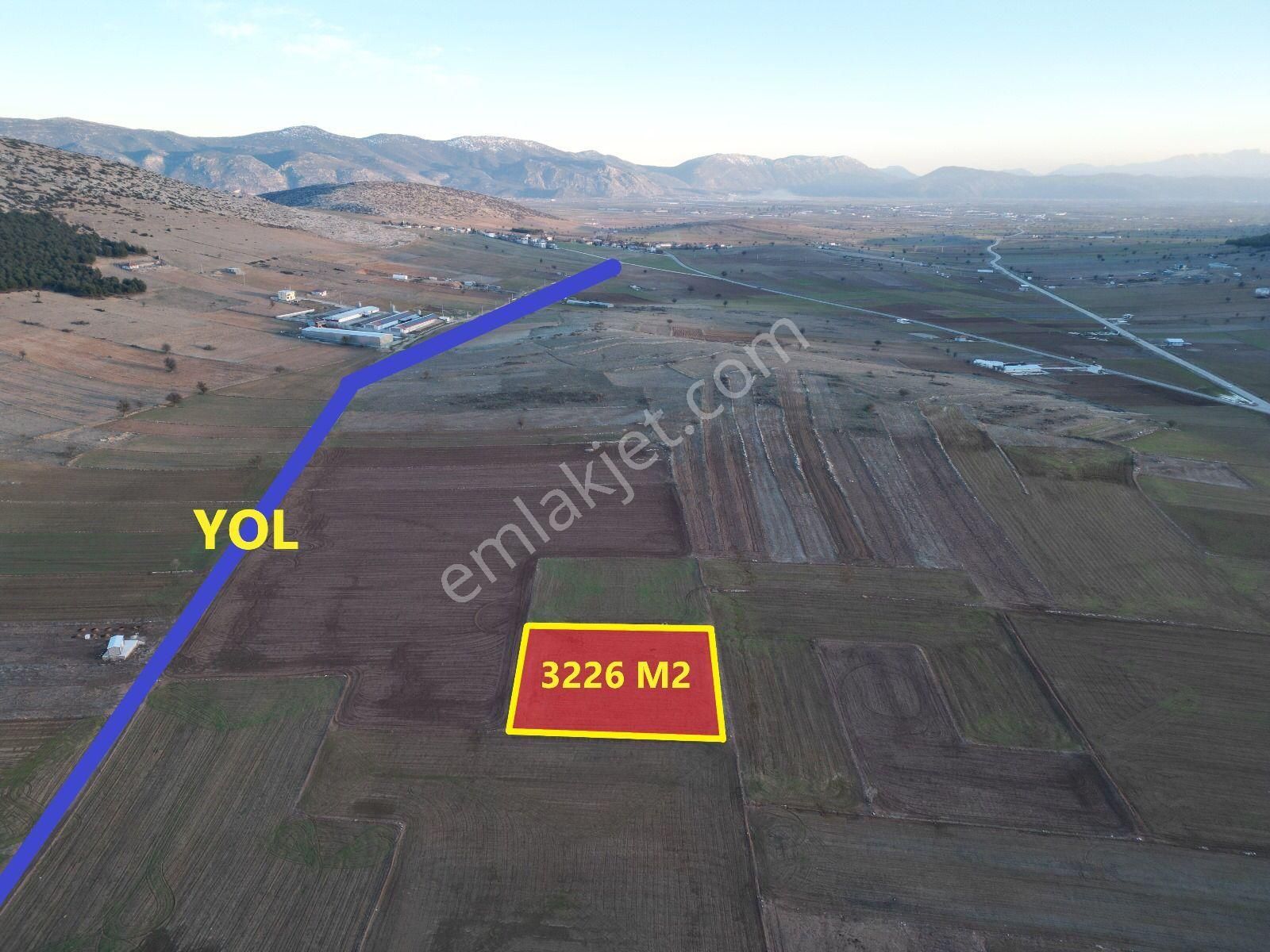 Acil Satılık Korkuteli Bozova'da 3226 M2 Tarla