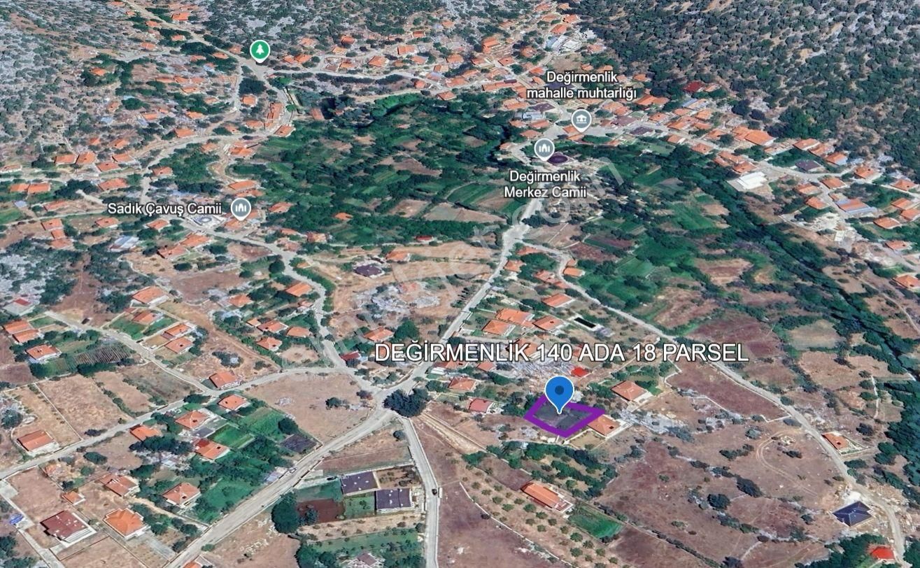 Akseki Değirmenlik'te Satılık 542 M2 2 Kata İmarlı Konut Arsası