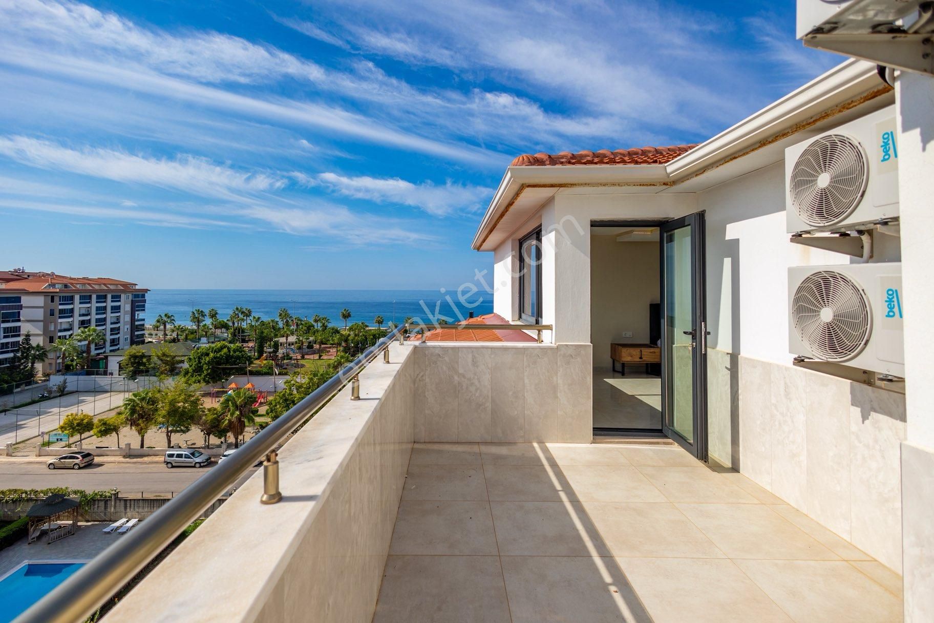 Kestel’de Deniz Manzaralı 3+1 Eşyalı Dublex - Görsel 19