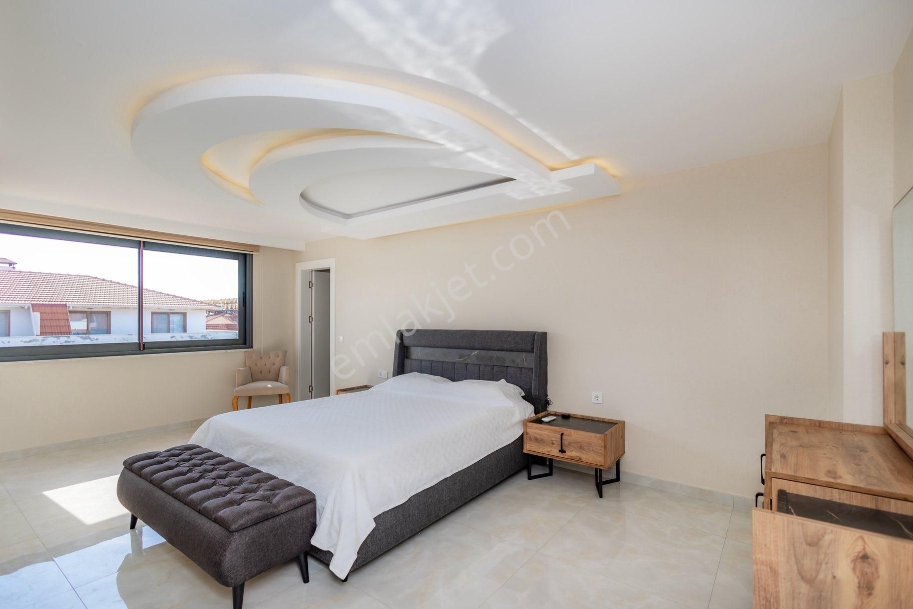 Kestel’de Deniz Manzaralı 3+1 Eşyalı Dublex - Görsel 23