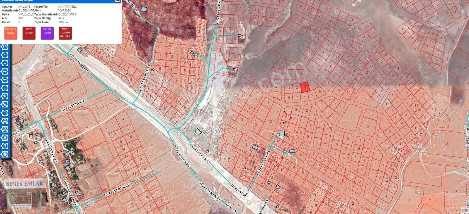 Benek Emlak Güzelyurt 5kat İmarlı Satılık Arsa
