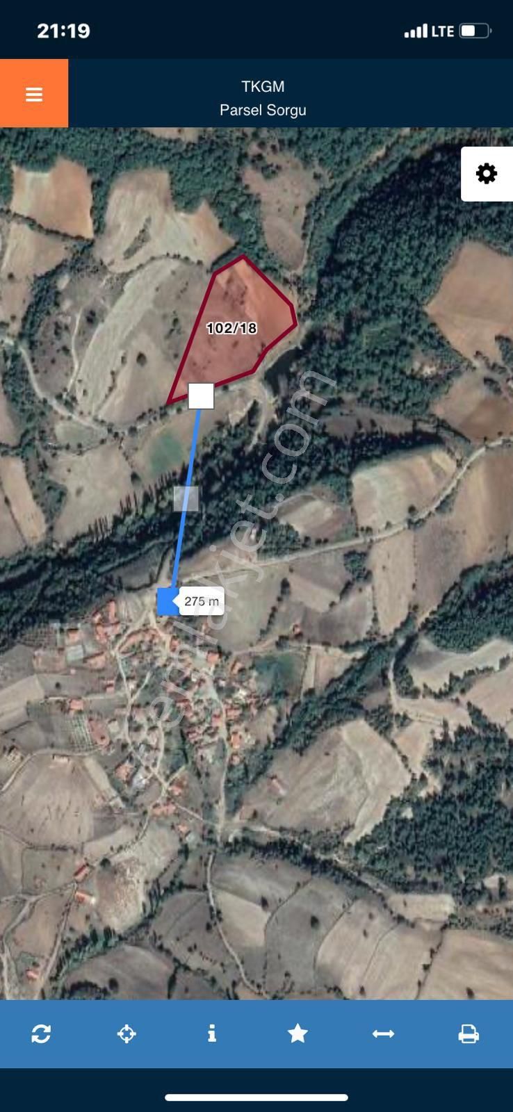 Çanakkale Çamyurt Köyü 16421 M2 Yatırımlık Arsa