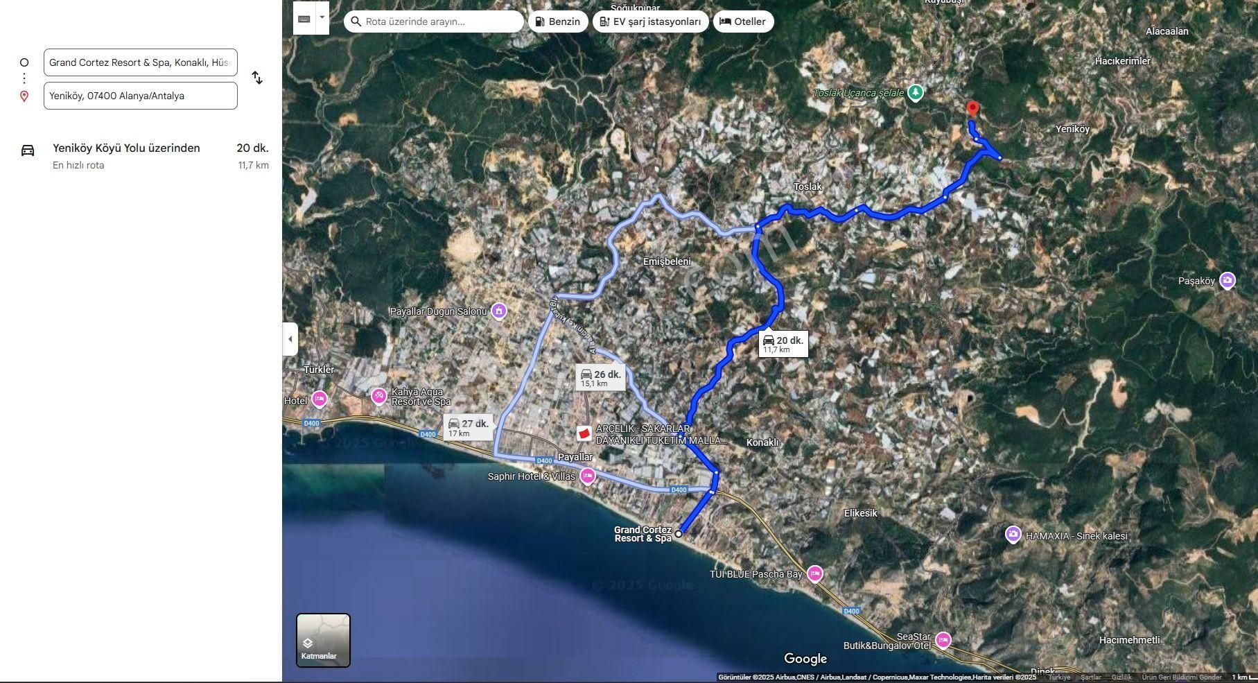 Satılık 3.257 M² Deniz Manzaralı Tarla, Alanya-yeniköy - Görsel 17