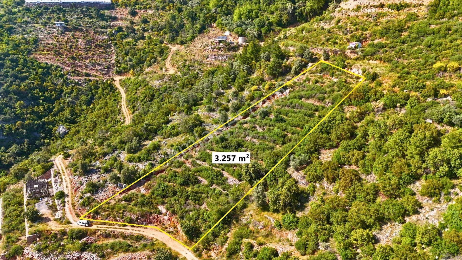 Satılık 3.257 M² Deniz Manzaralı Tarla, Alanya-yeniköy - Görsel 3