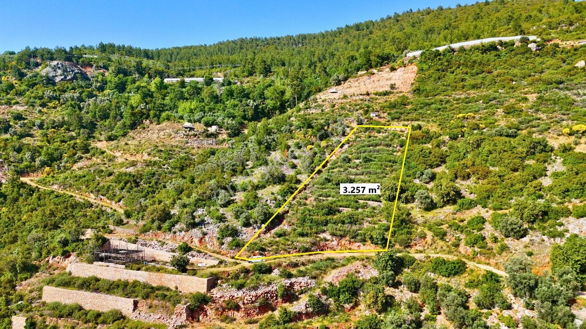 Satılık 3.257 M² Deniz Manzaralı Tarla, Alanya-yeniköy - Görsel 4