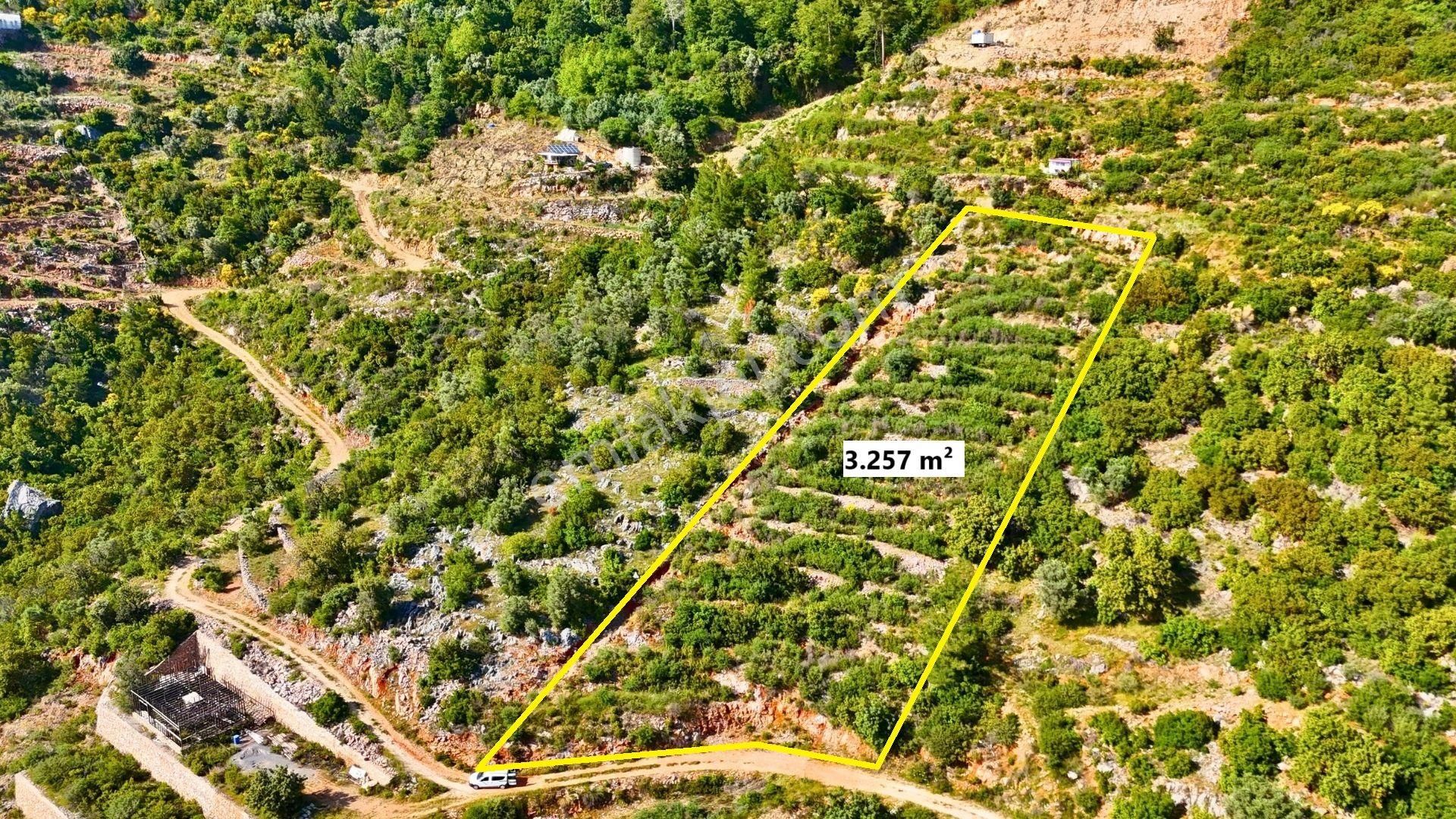 Satılık 3.257 M² Deniz Manzaralı Tarla, Alanya-yeniköy - Görsel 2