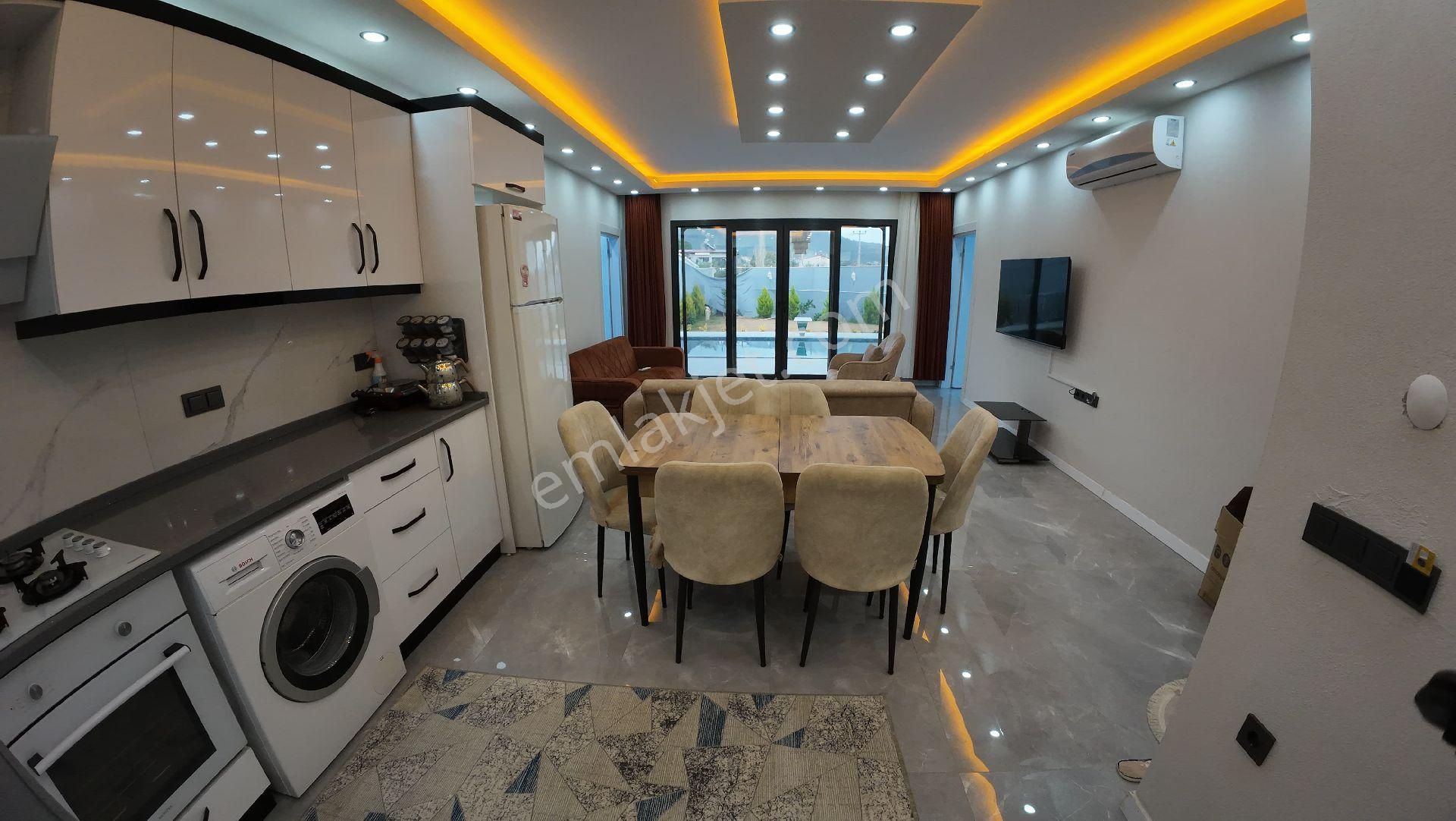 Karaçulhada Kiralık Eşyalı Havuzlu 2+1 Villa - Görsel 33