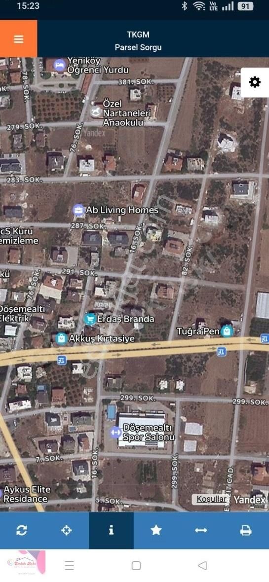Emlak Aşki Güvencesiyle 409 M2 Arsa Acil Satilik