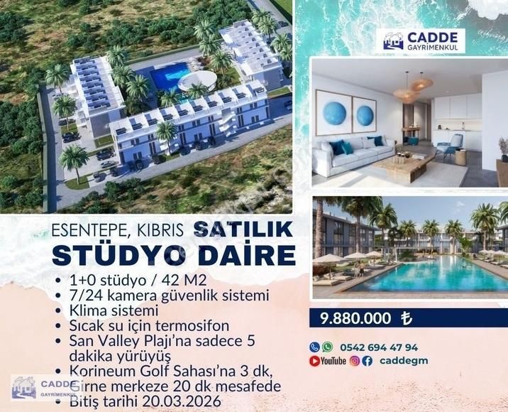 Satılık Stüdyo Daire Golden Cırcle Vıllage ️kıbrıs