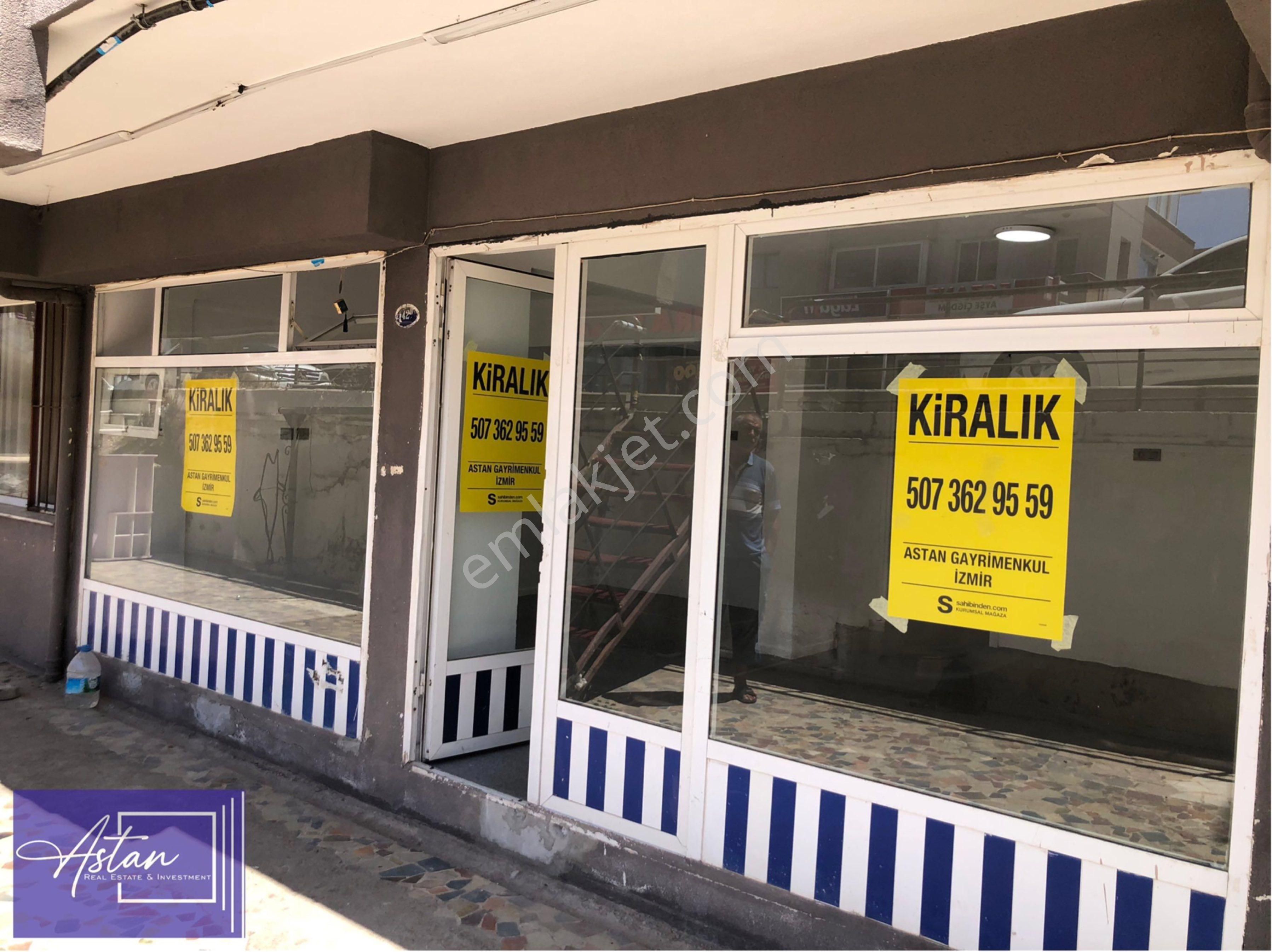 Güzelbahçe Ana Cadde Üstünde Klimalı Sıfır Tadilatlı Dükkan