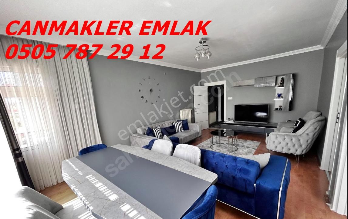 Ankara Yenimahalle Demetgül Kiralık 3+1 Kombili Eşyalı