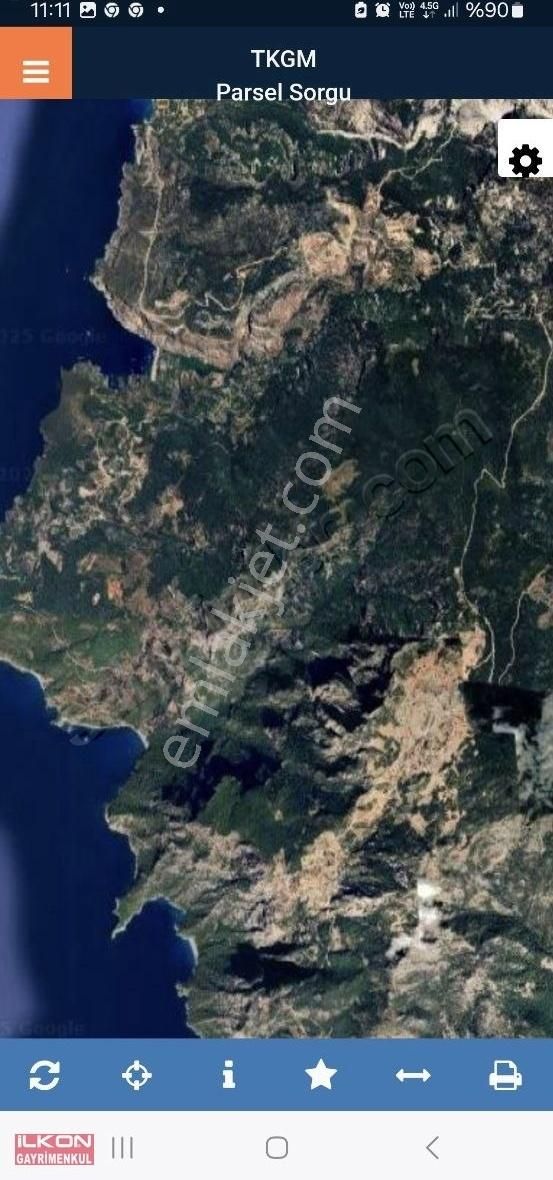Fethiye Karaağaç Mah. Kirme Mevkiinde İlkon'dan Satılık Arazi - Görsel 2