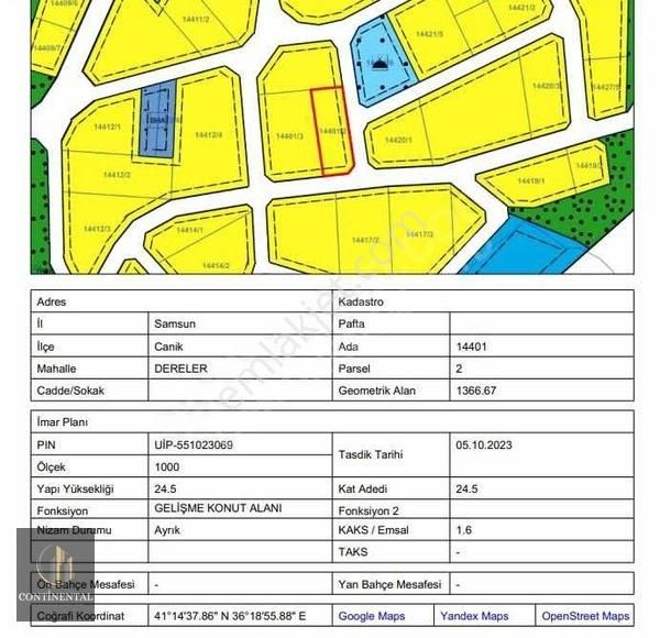 Şehir Hastanesi Yanında İmarlı Arsa