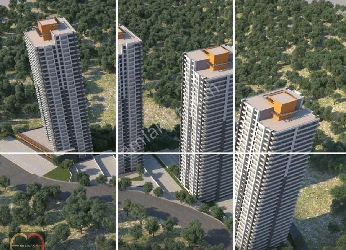 Prestiji Ve Yüksekleri Sevenler İçin Harika Bir Sitede Çift Cephe Önü Açık Manzaralı Kiralık Daire