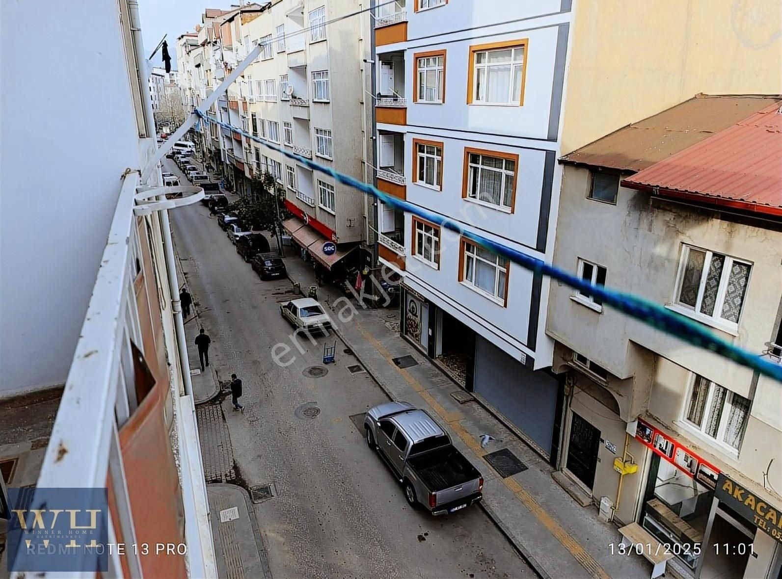 Dumlupınar Mahallesi'nde Kütüphane Caddesinde Satılık 2+1 Daire