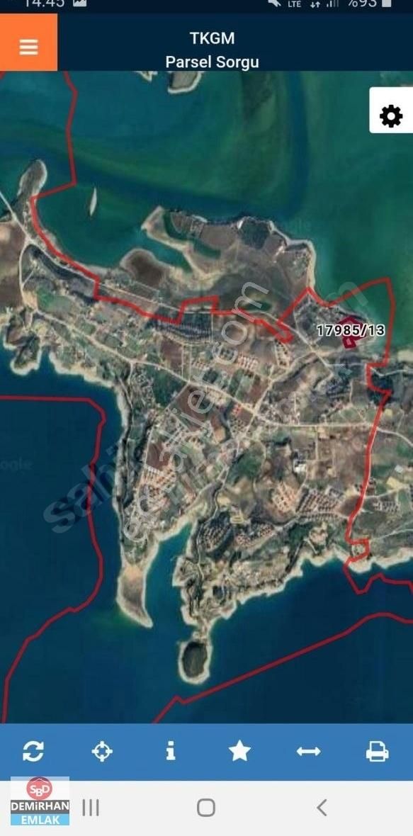 Demirhan Emlak'tan 770 M2 Yeri Çevrilmiş Satılık Parsel